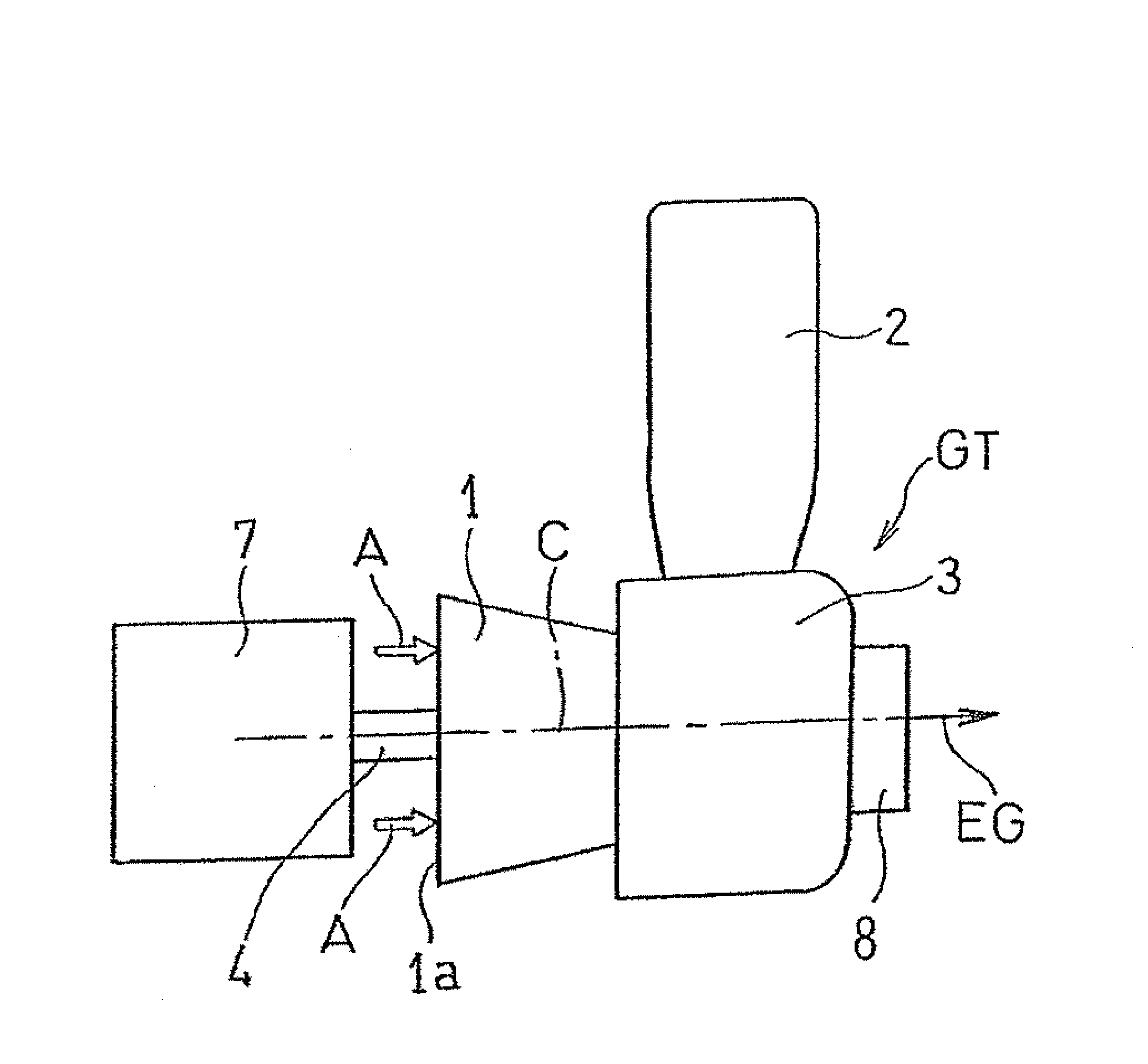 Multifuel gas turbine combustor