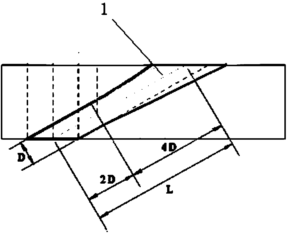 Low pressure rear cylinder water spray hole of turbine and design method of low pressure rear cylinder water spray hole