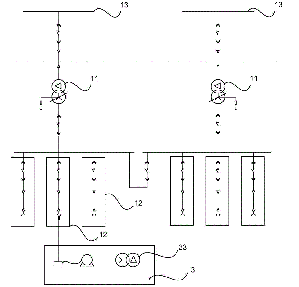 Coastal electricity system for supplying power to ship, and electrical system for ship