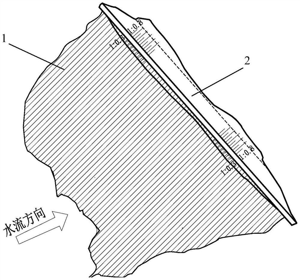 Anti-seepage blanket structure for dam foundation and reservoir bottom and construction method of anti-seepage blanket structure