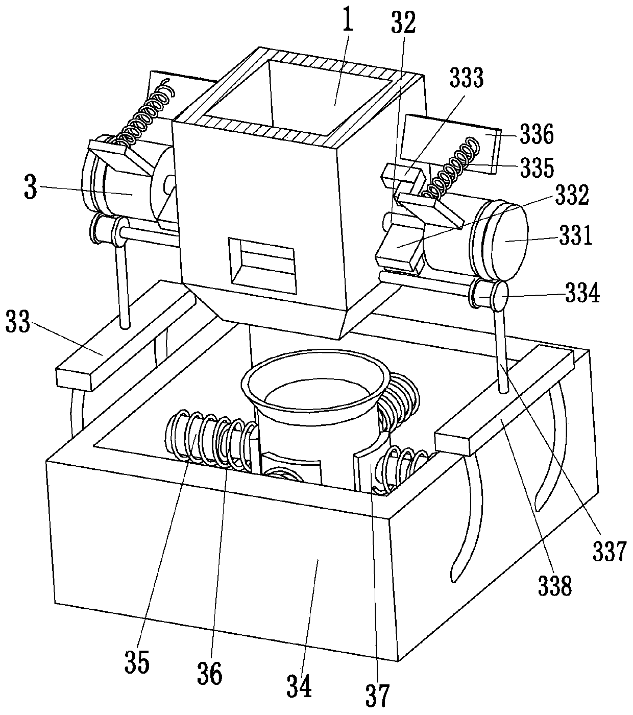 Urine sampling device for urine examination