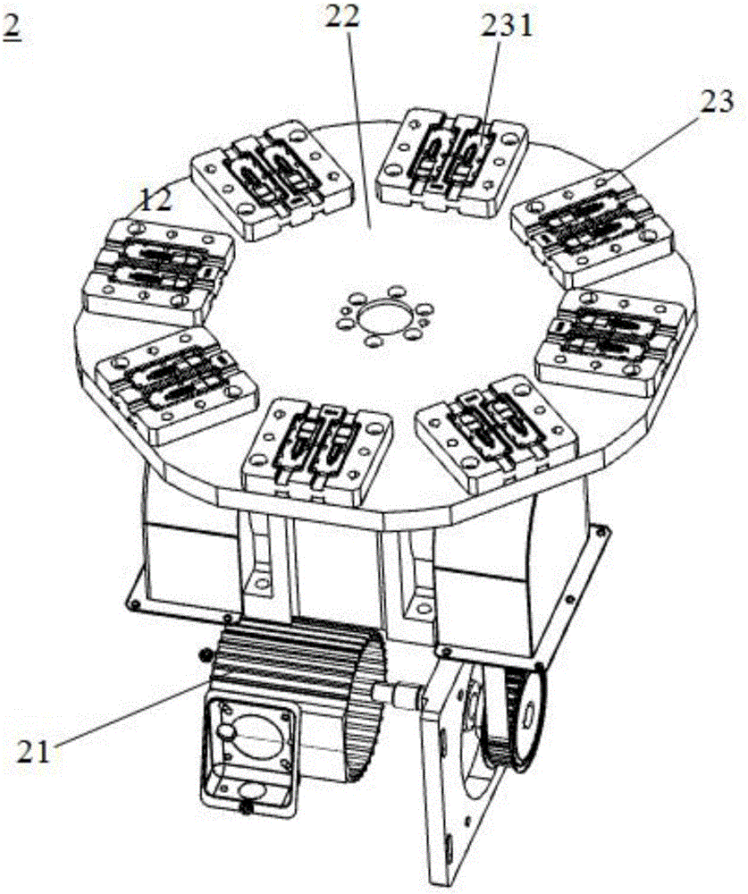 Rotating type multi-station pad printing machine