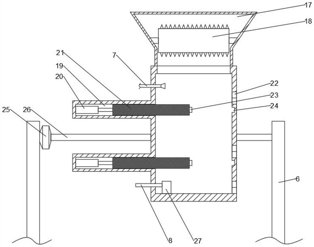 Garbage classifying and transporting device for smart city management