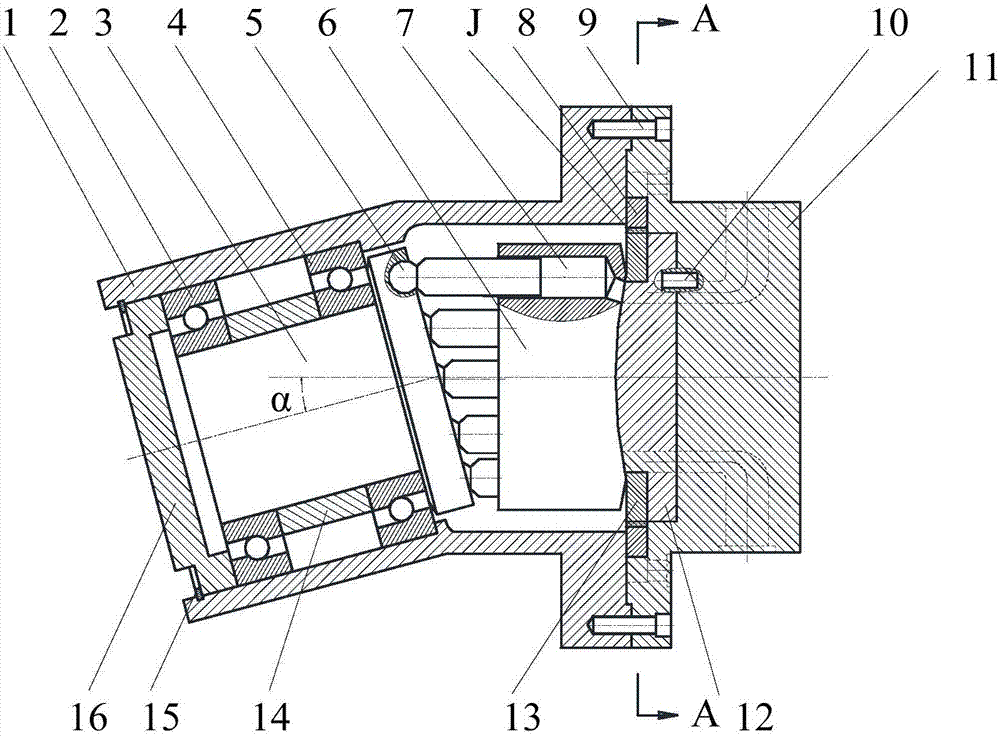 Hydraulic transformer with combined valve plate and its hydraulic circuit