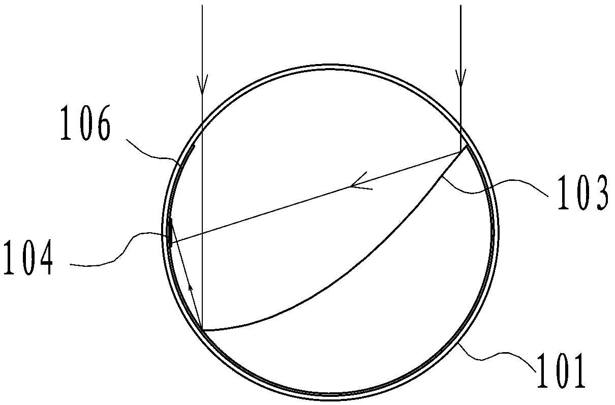 A tubular concentrator photovoltaic cell assembly