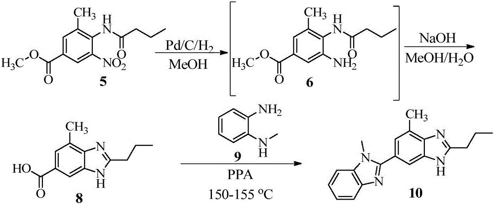 Benzimidazole compound and preparation method thereof