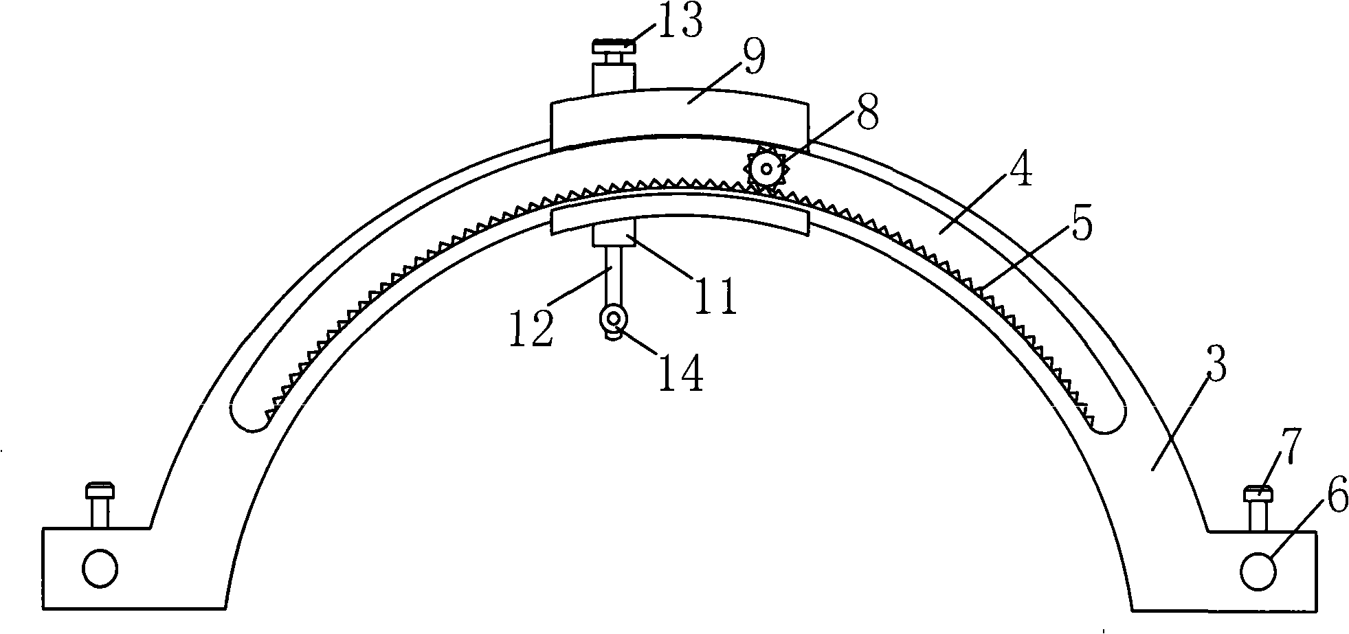 Limb fracture reduction device