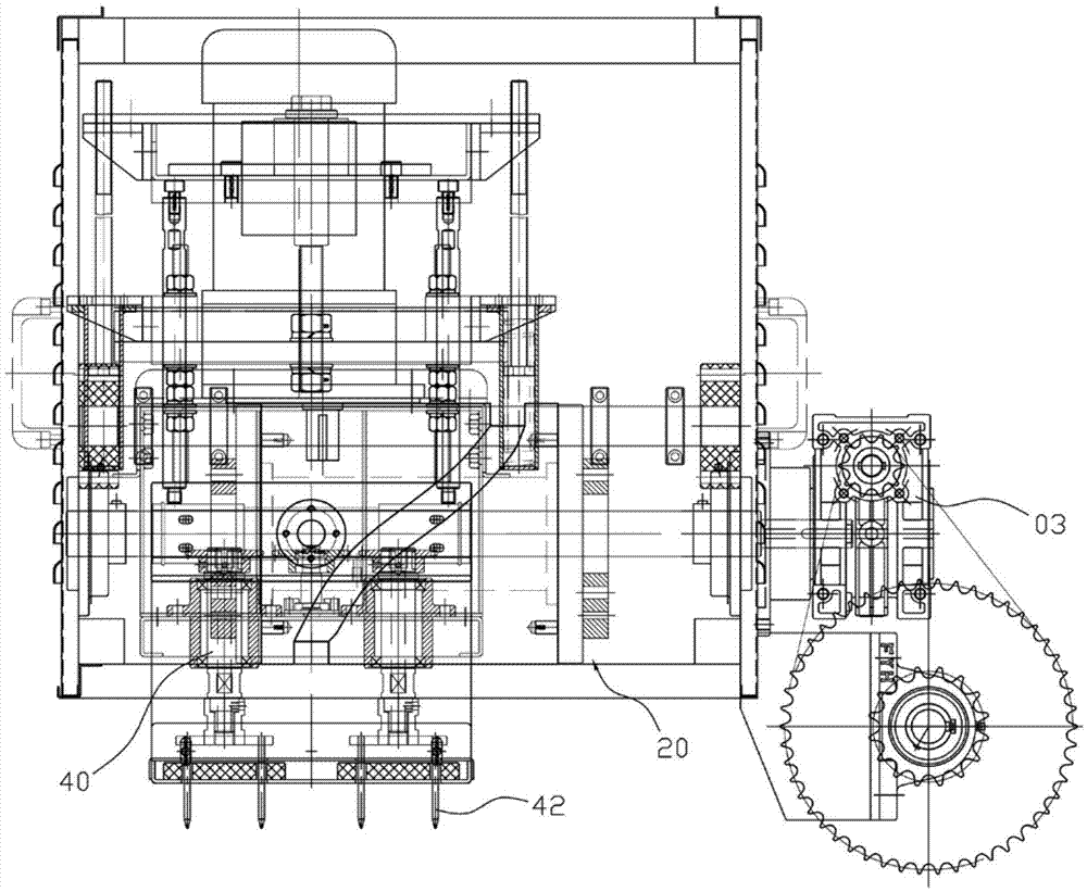 Coarse-cereals noodle carding machine