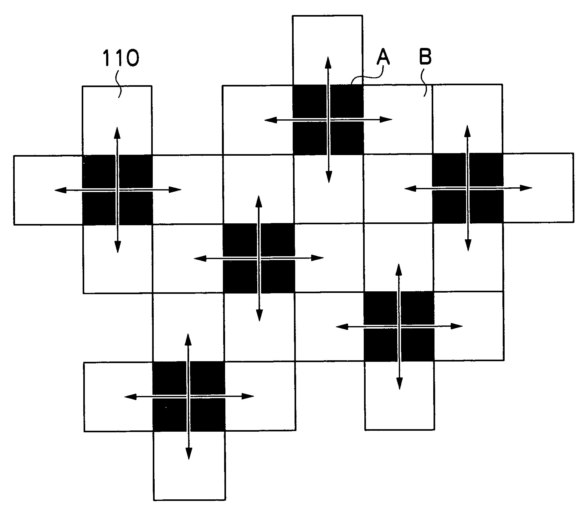 Image processing method, apparatus, and program with selective error diffusion among a plurality of pixel groups within a digital image