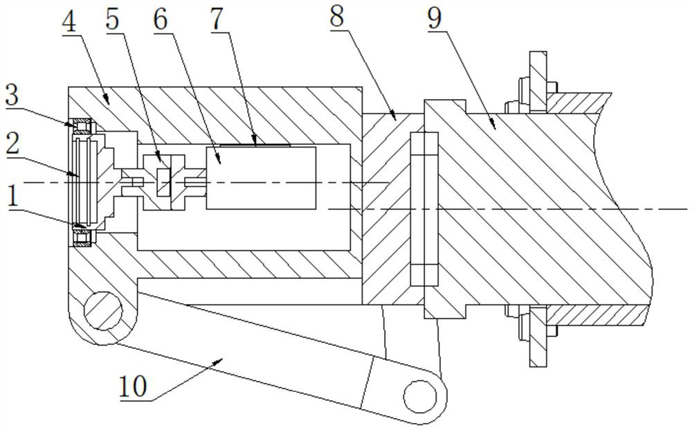 Low-stress discharging die and method in pure rolling contact with bar