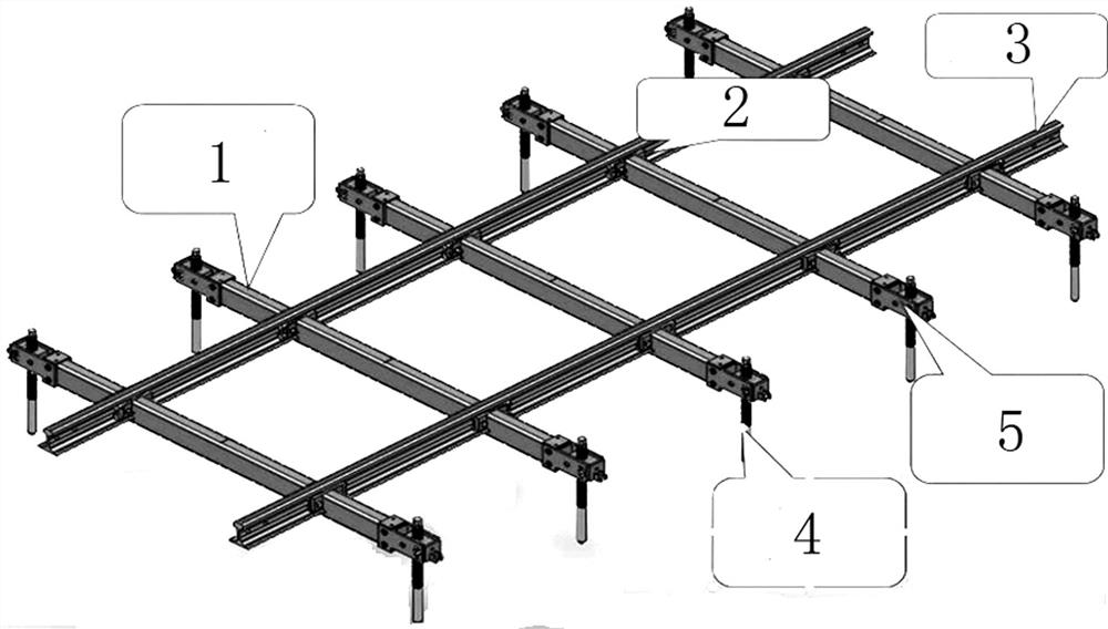 Construction method of ballastless track in heavy haul railway tunnel group