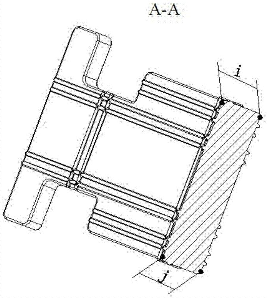 Method for measuring shrinking percentage of inner cavity of hollow casting