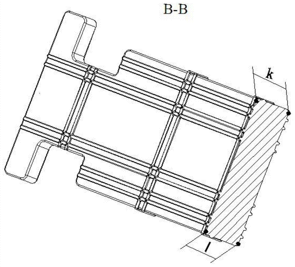 Method for measuring shrinking percentage of inner cavity of hollow casting