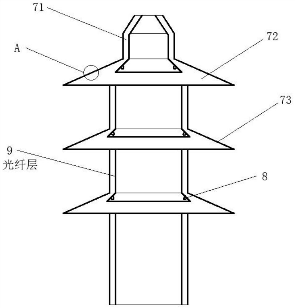 A light-transmitting box-type transformer