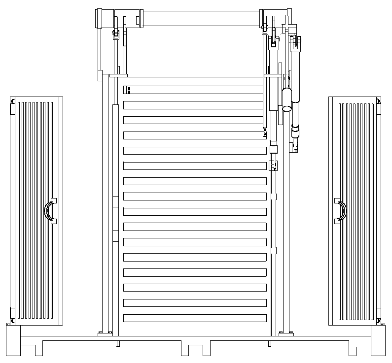 A kind of experimental cattle security pen