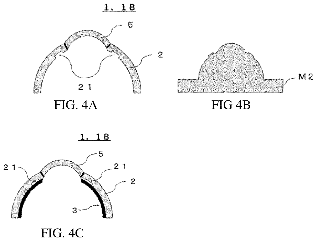 Simulated eyeball, device for training in ophthalmic surgery, and method for training in ophthalmic surgery