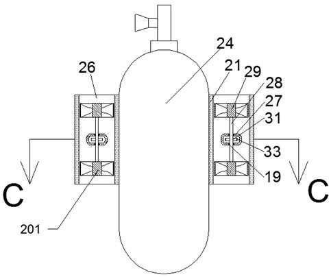 An underwater self-rescue device for divers