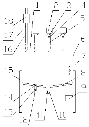 Soaking device for microbial wine making