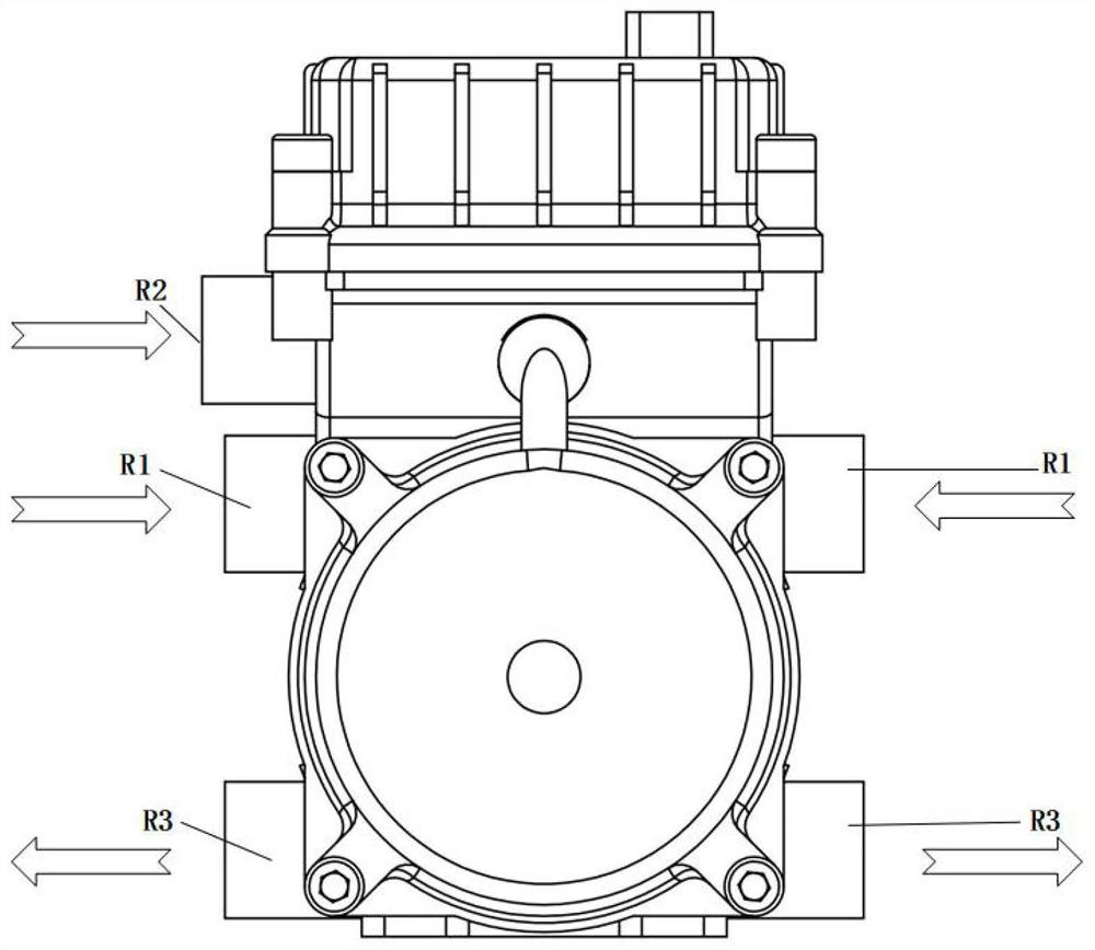 Commercial vehicle air pressure electronic parking brake module