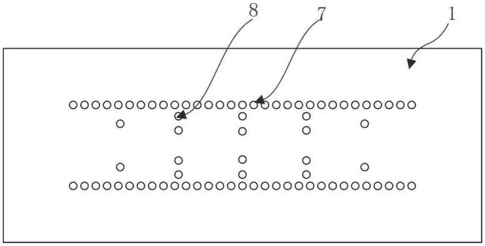 Millimeter wave dual-passband filter and design method therefor