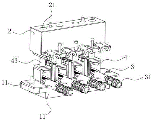 Combination module for plugging and unplugging electrical connections of smart watt-hour meters