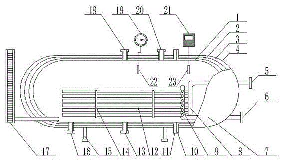 Reboiler for supergravity rectification