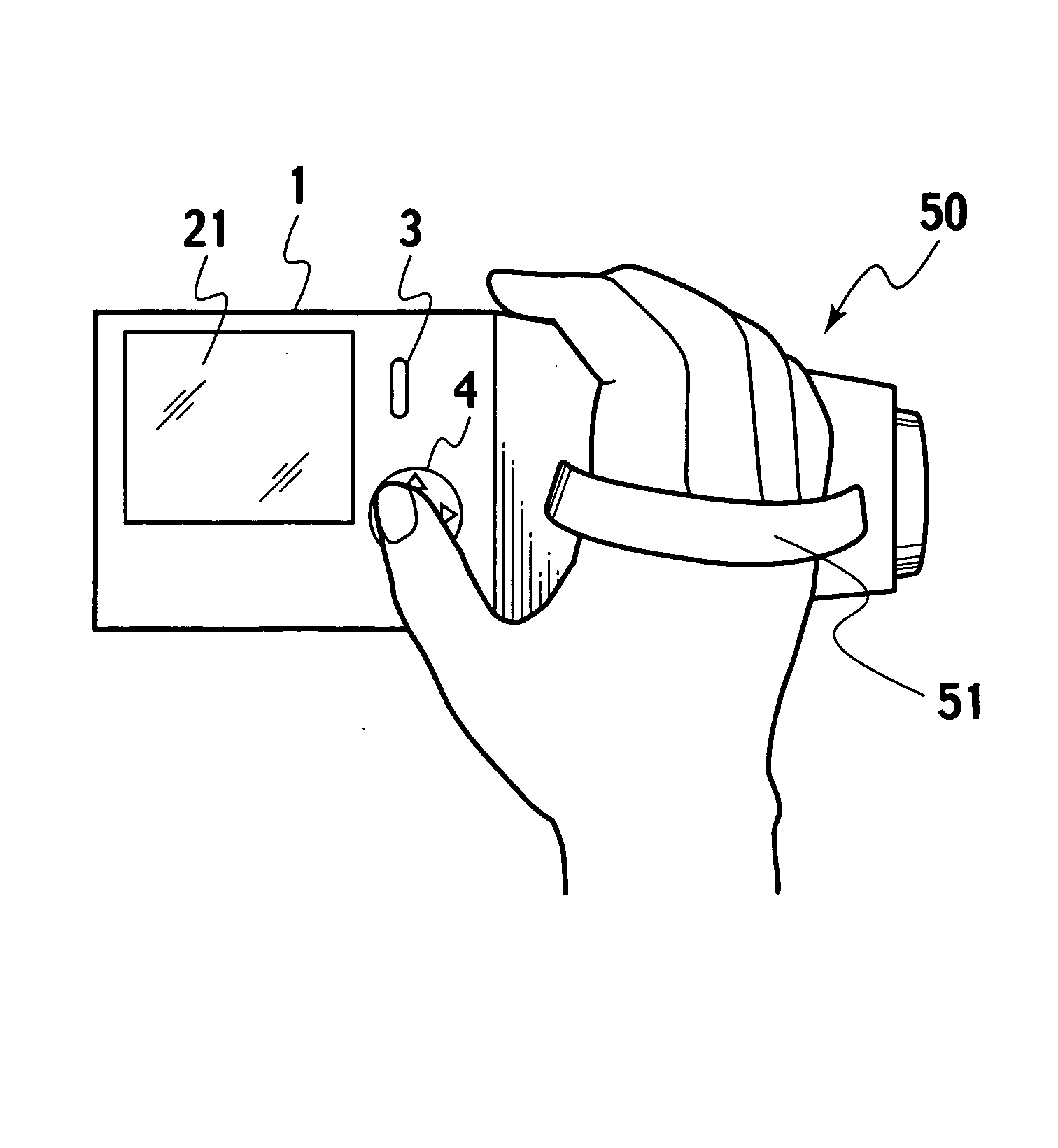 Menu image display method and electronic information equipment