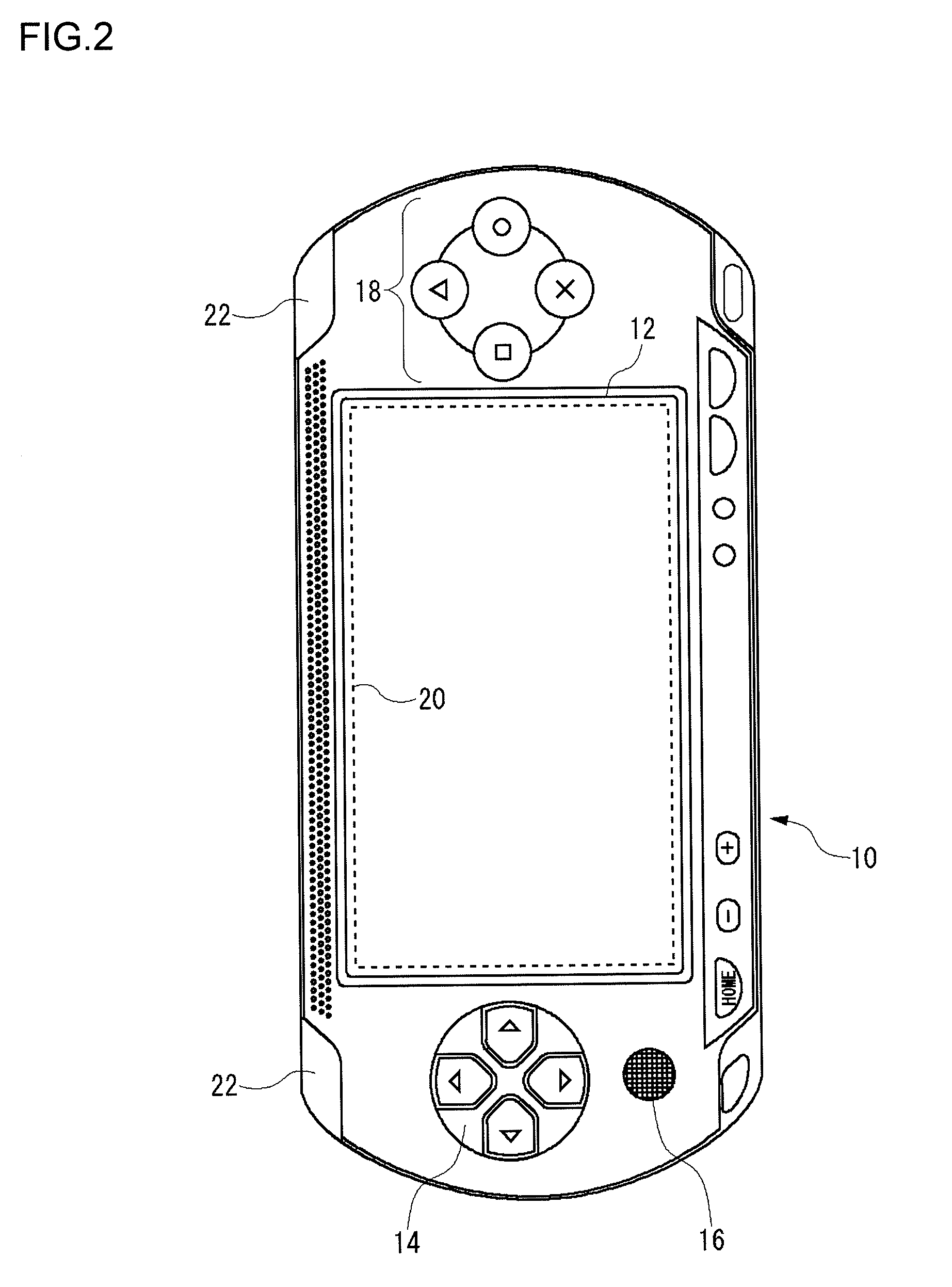 Scroll Display Program, Device, and Method, and Electronic Device Provided with Scroll Display Device