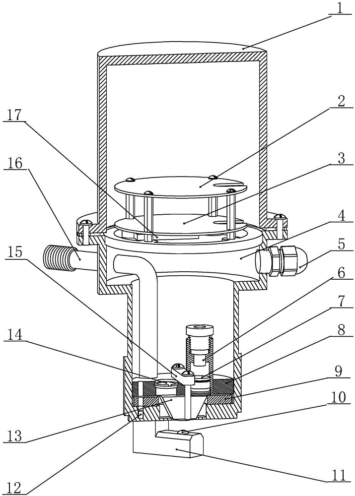 On-line detection device for optical brix