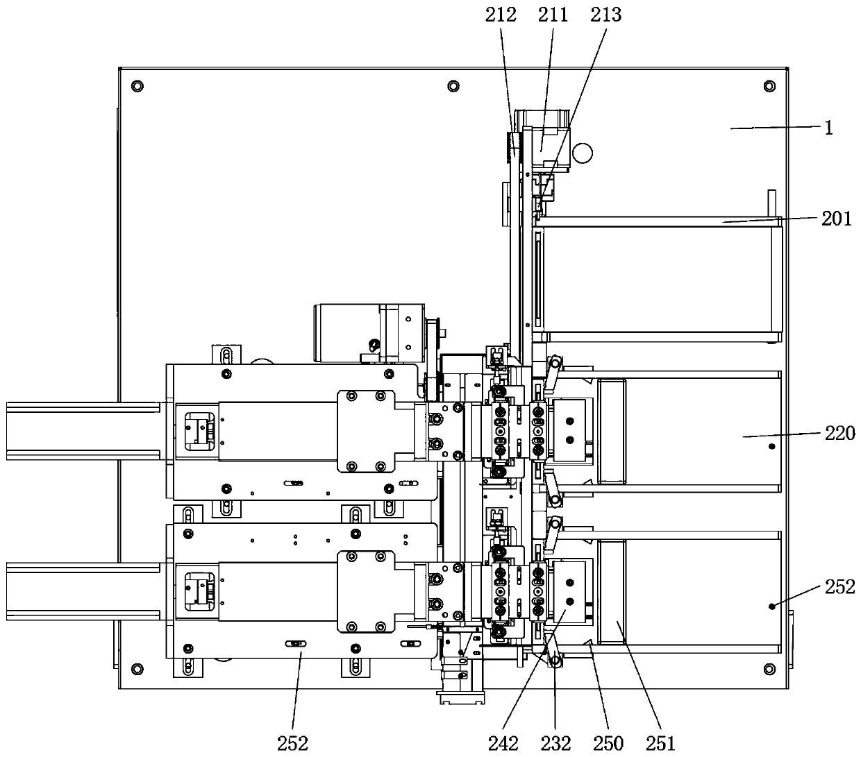 Ceramic substrate feeding mechanism