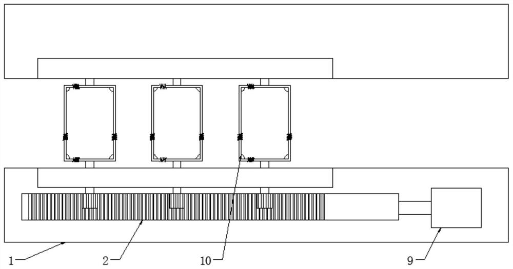 Refrigerator bottom plate polishing equipment