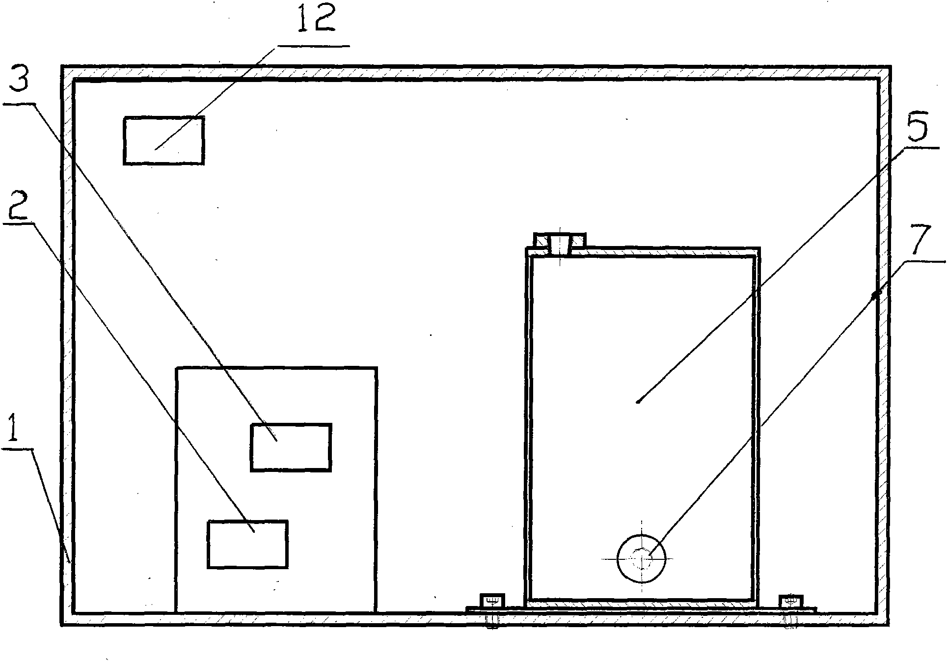 Air-tightness detection device for automobile axle assembly