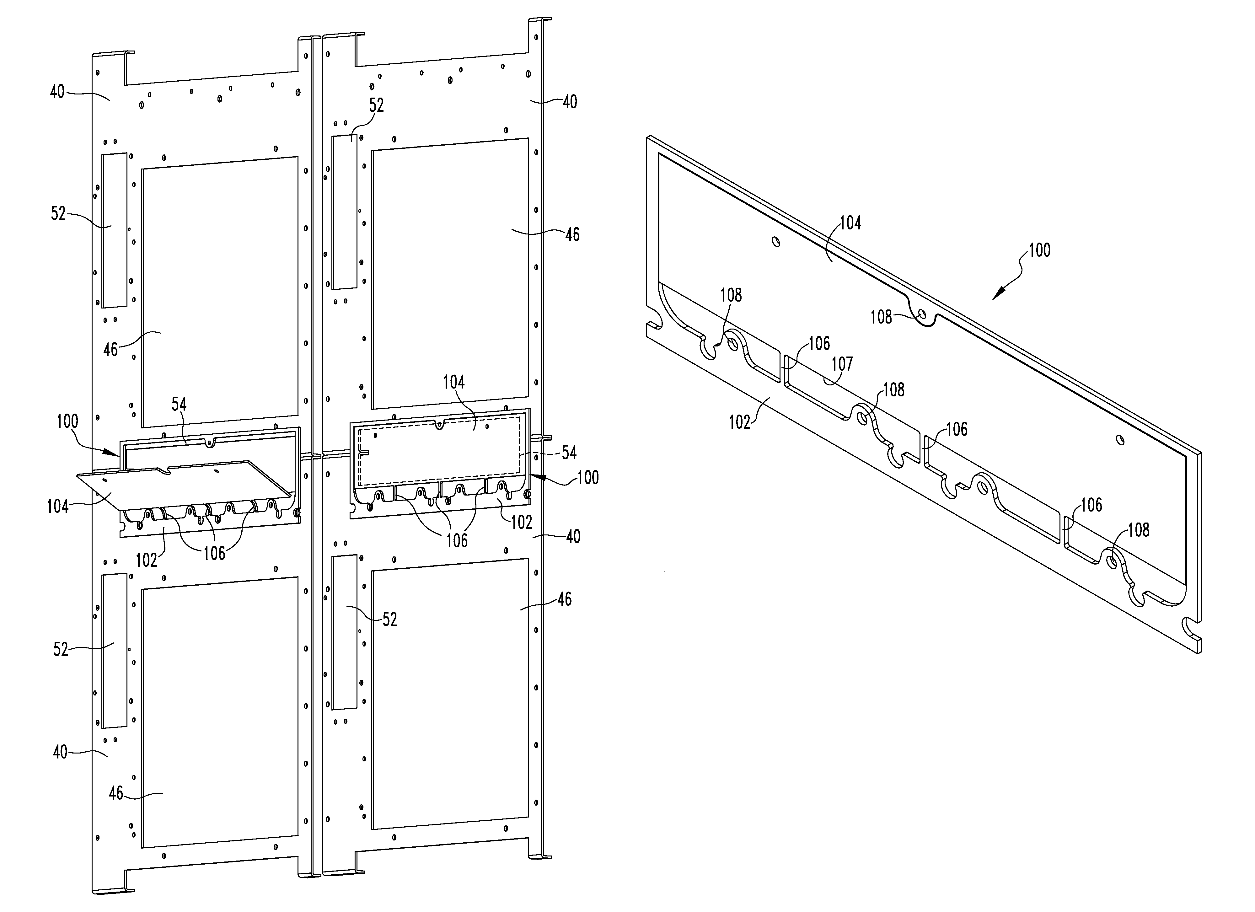 Electrical enclosure assembly having venting system