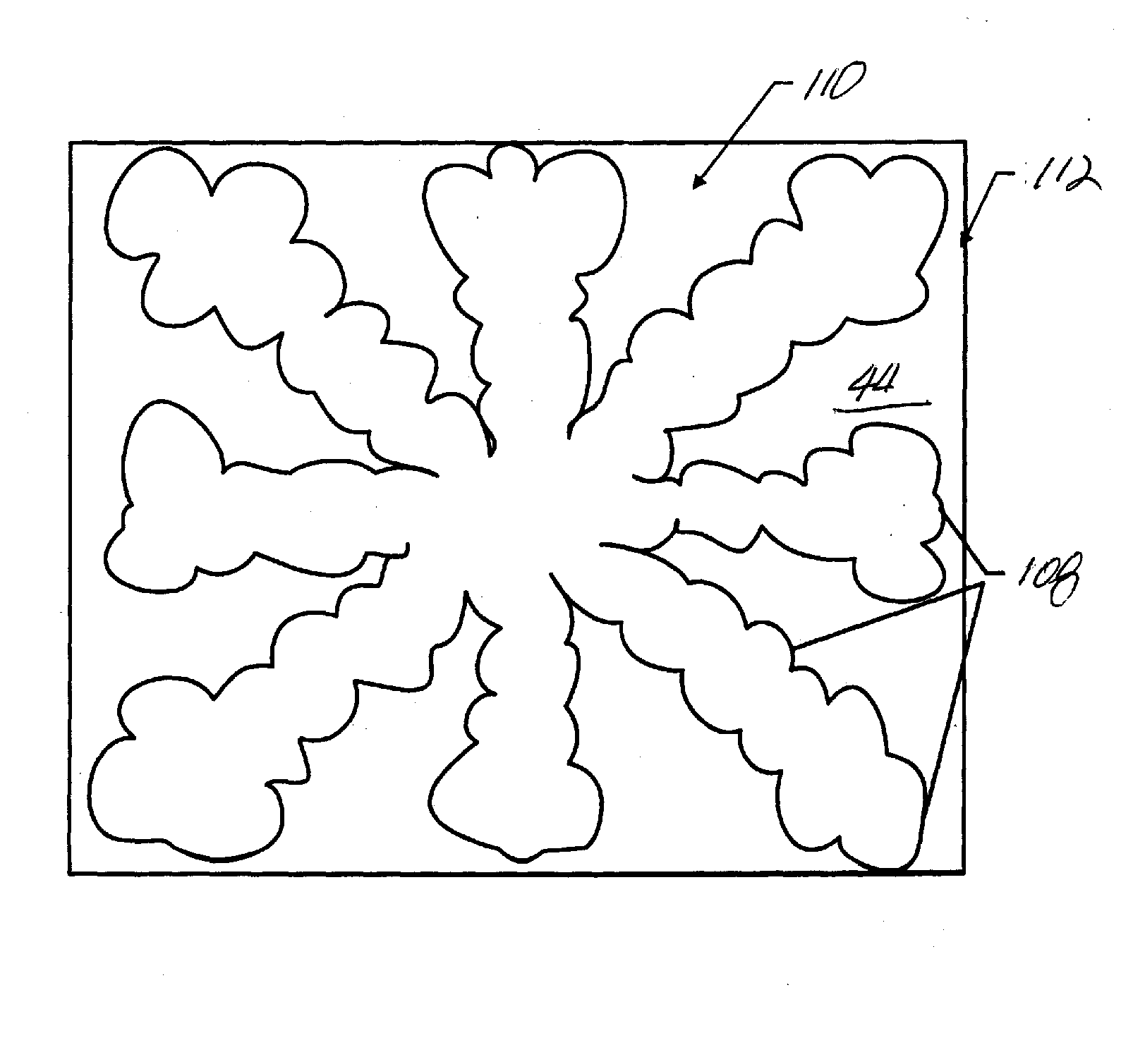 Method for controlling distribution of fluid components on a body