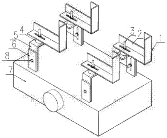 Multipurpose elastic and adjustable ventilation terminal seat frame of engineering ship