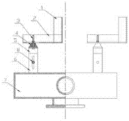 Multipurpose elastic and adjustable ventilation terminal seat frame of engineering ship