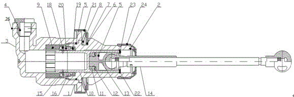 Improved clutch master cylinder assembly