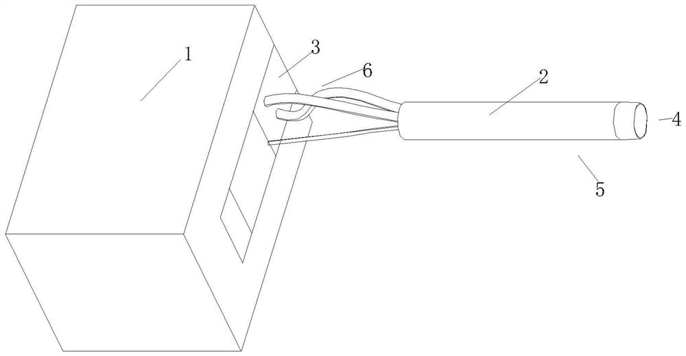 Calculus crushing and sucking equipment for urology surgery