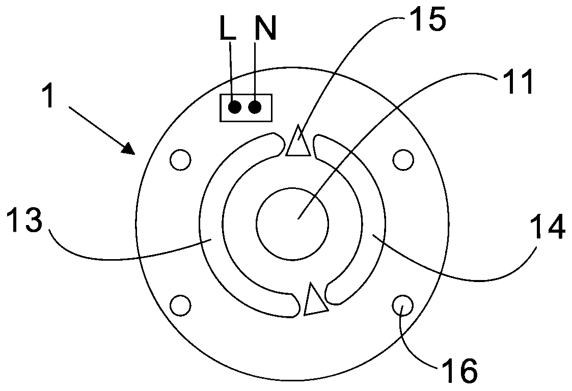 A self-locking power connector