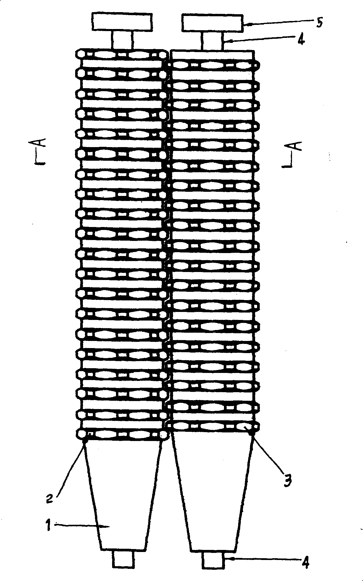 New-type core ear-picking roller