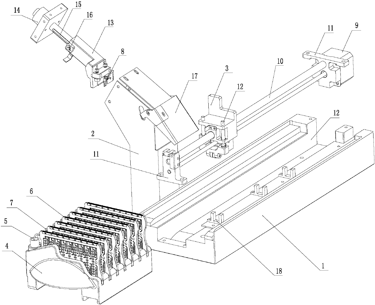 An automatic tube sealing device for eager cutting culture plate