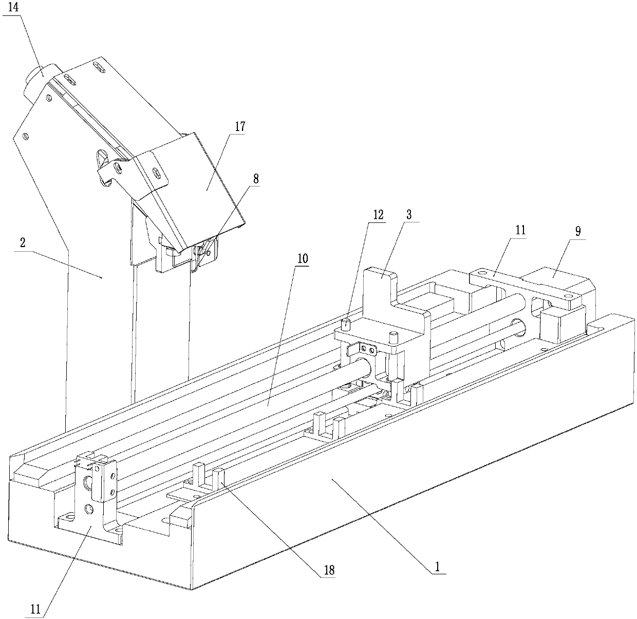 An automatic tube sealing device for eager cutting culture plate