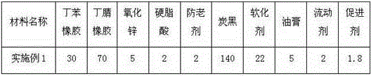 High-hardness rubber, and preparation method and application thereof