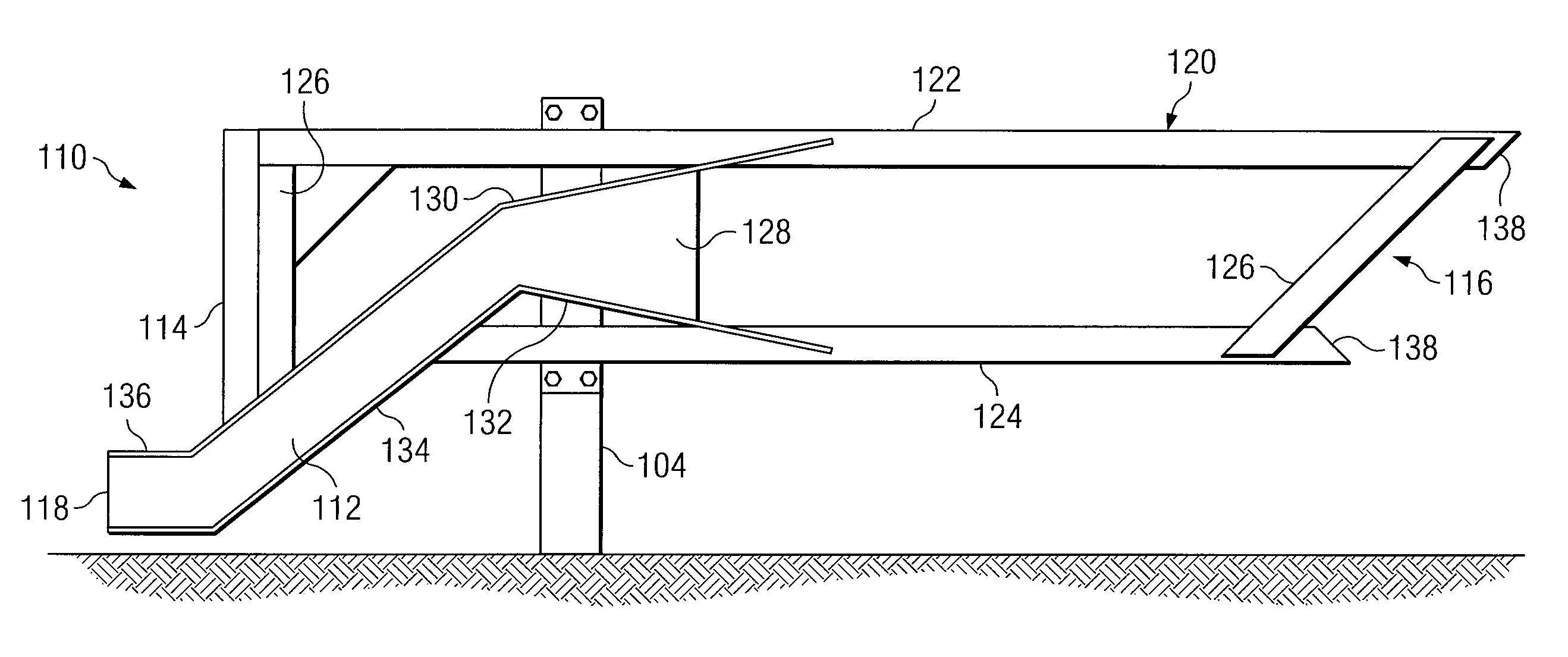 Guardrail safety system for dissipating energy to decelerate the impacting vehicle