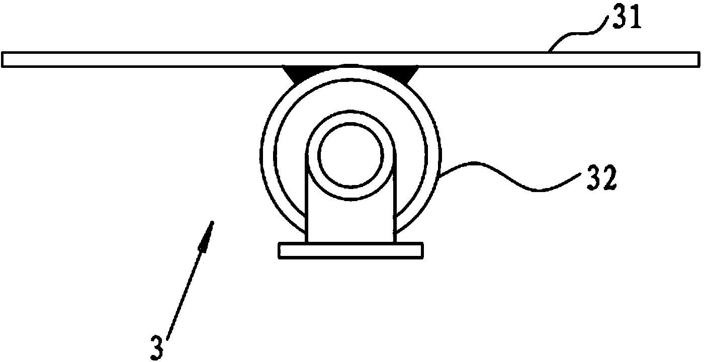 Automatic balancing mechanism of traction machine