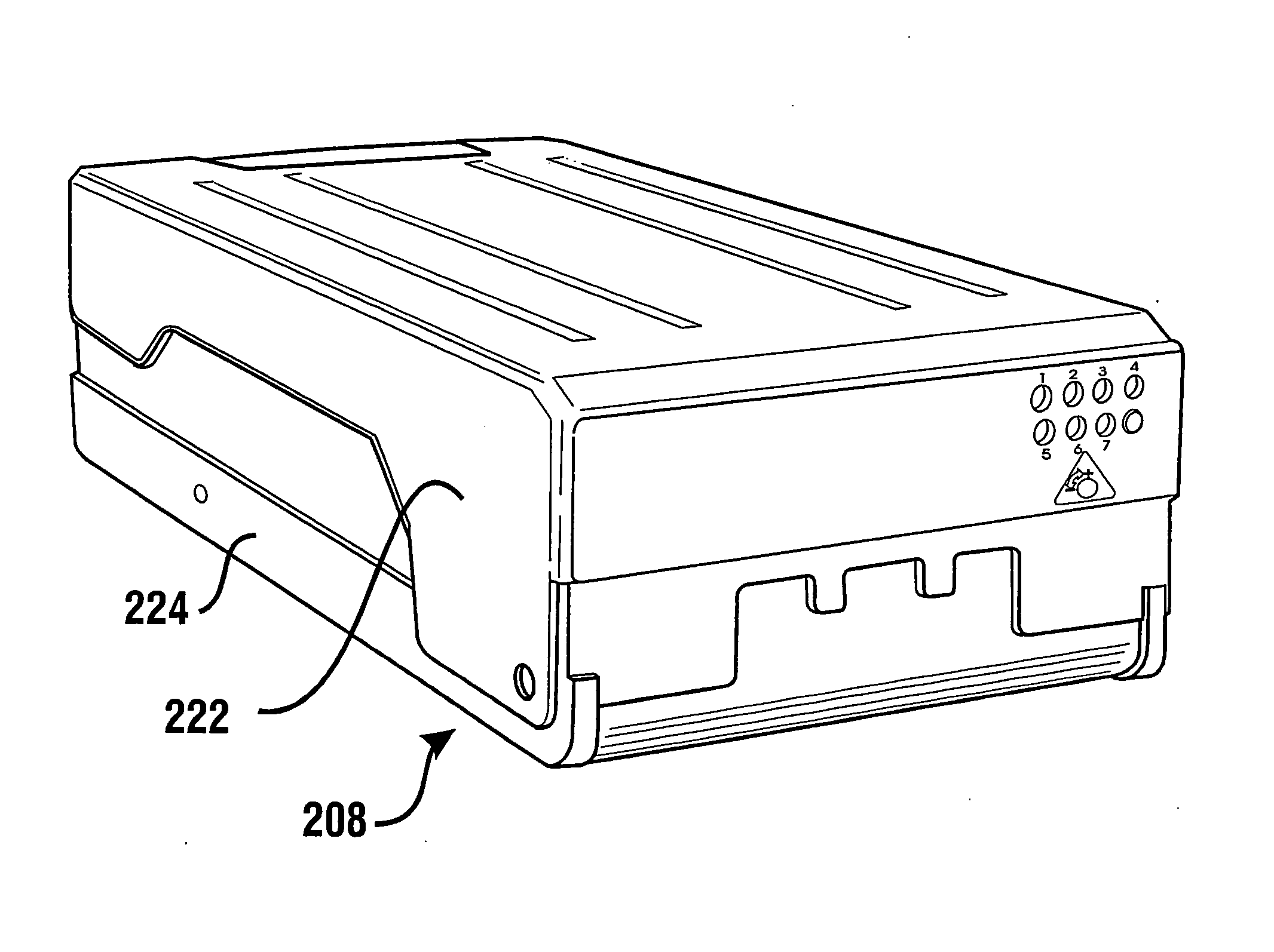 Polymer divert cassette for ATM currency