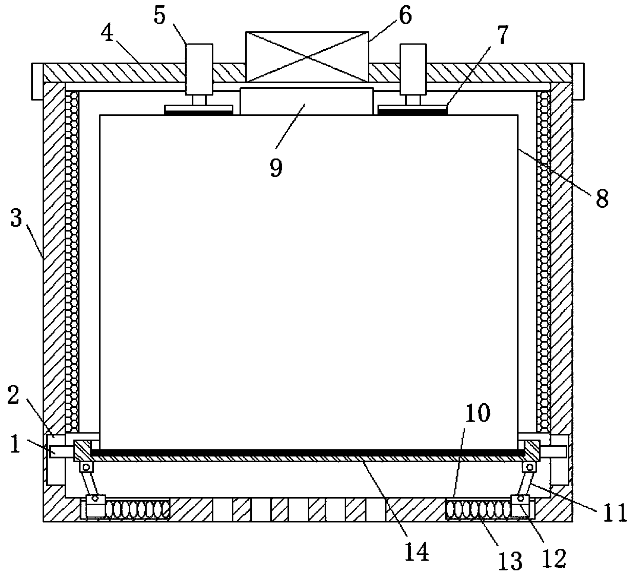 High-efficiency temperature-constant battery