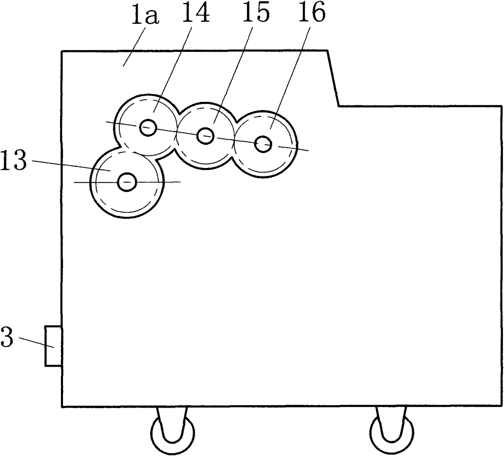 An automatic sesame shelling and screening machine