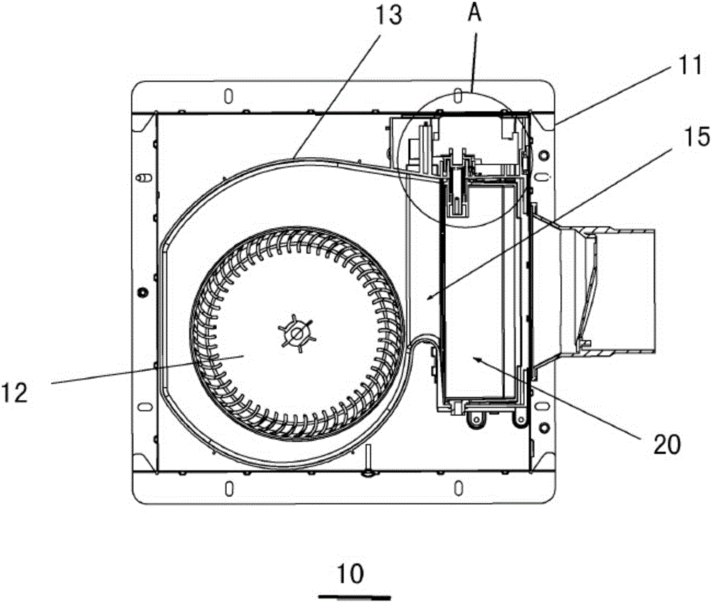 Bath heater with dehumidifying function