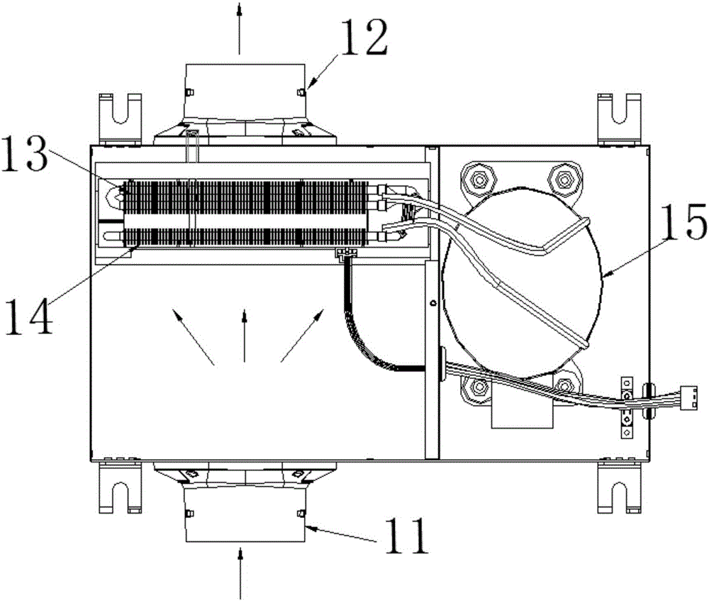 Bath heater with dehumidifying function